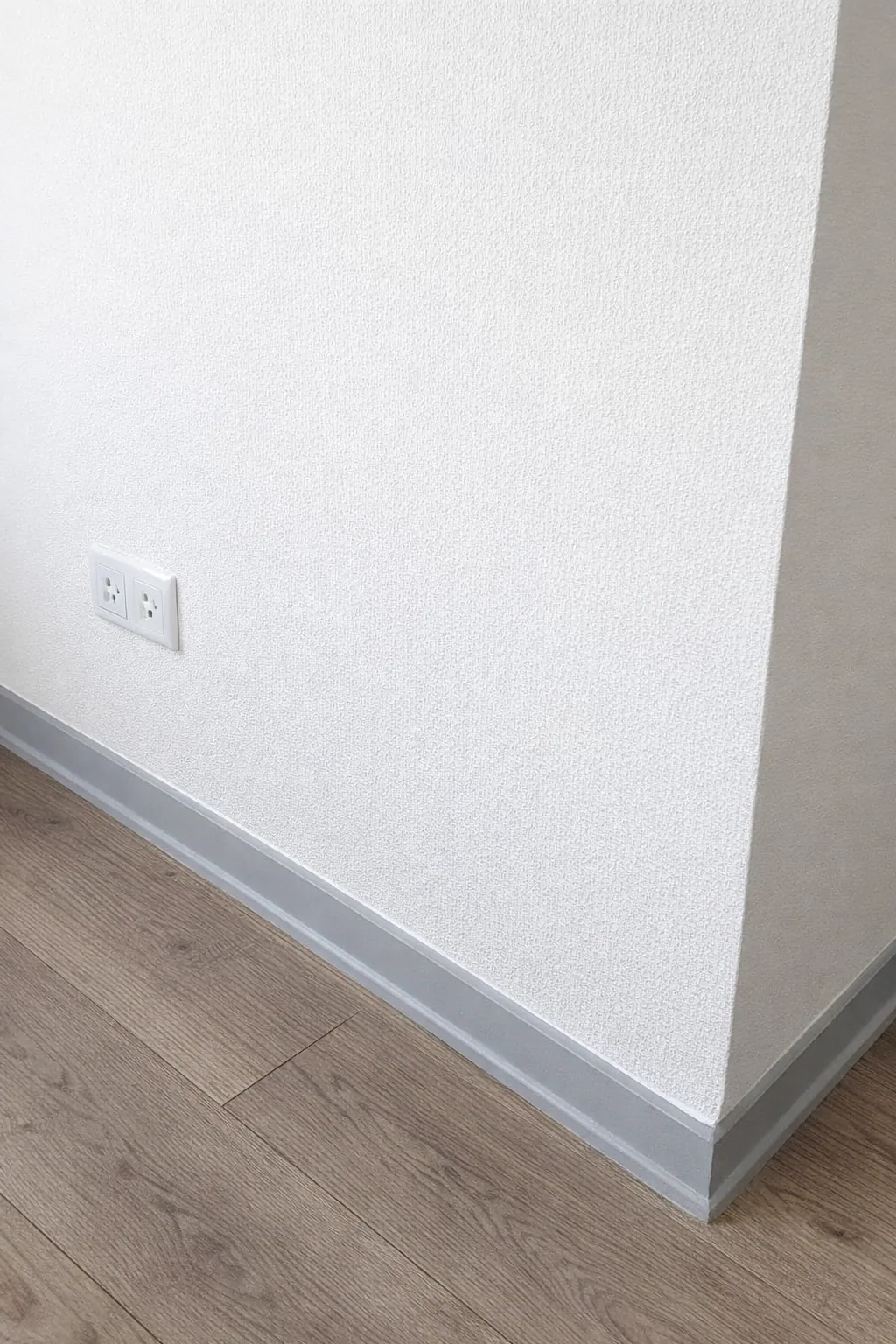 Instalación de papel mural después