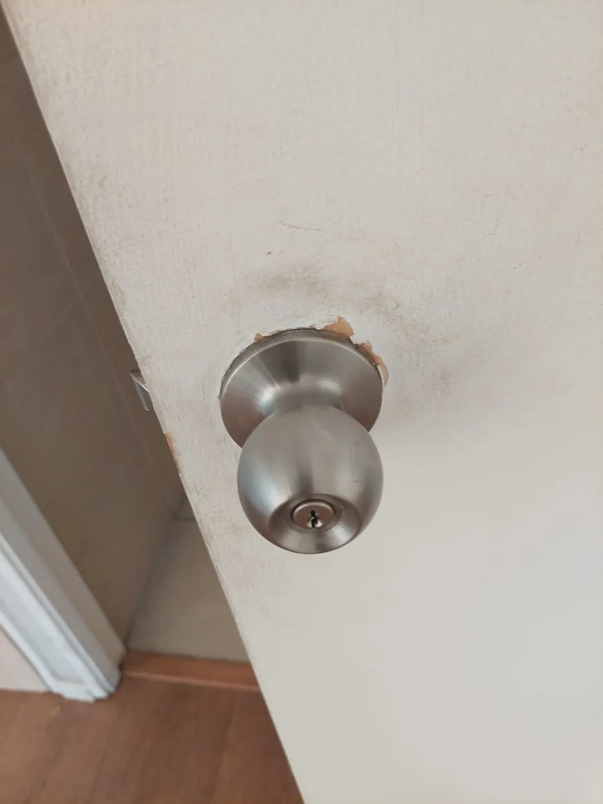 Cambio de cerradura antes